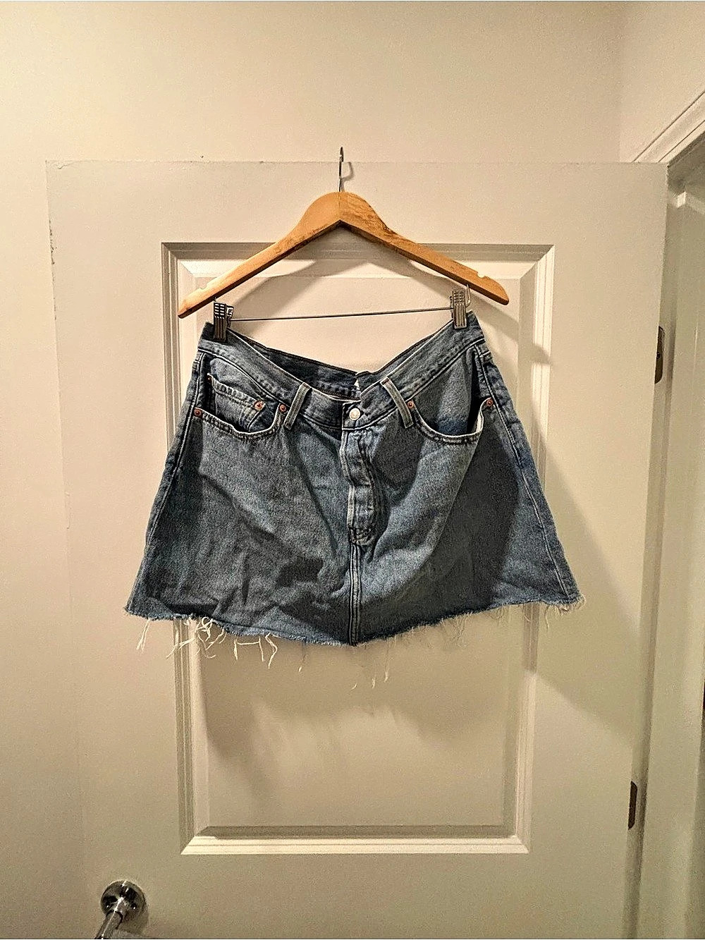 Levi's Icon Skirt Denim Mini Skirt Waist 34